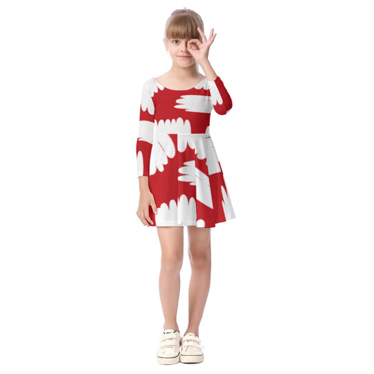 Kid's Long Sleeve Dress