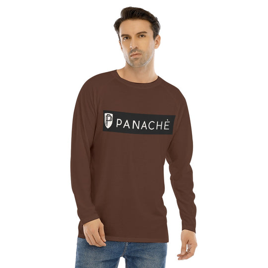 Men's Long Sleeve T-shirt With Raglan Sleeve