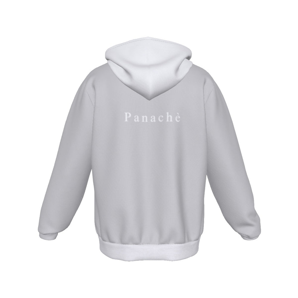 Thick Zipper Hoodie with Double Sides Design Hoods