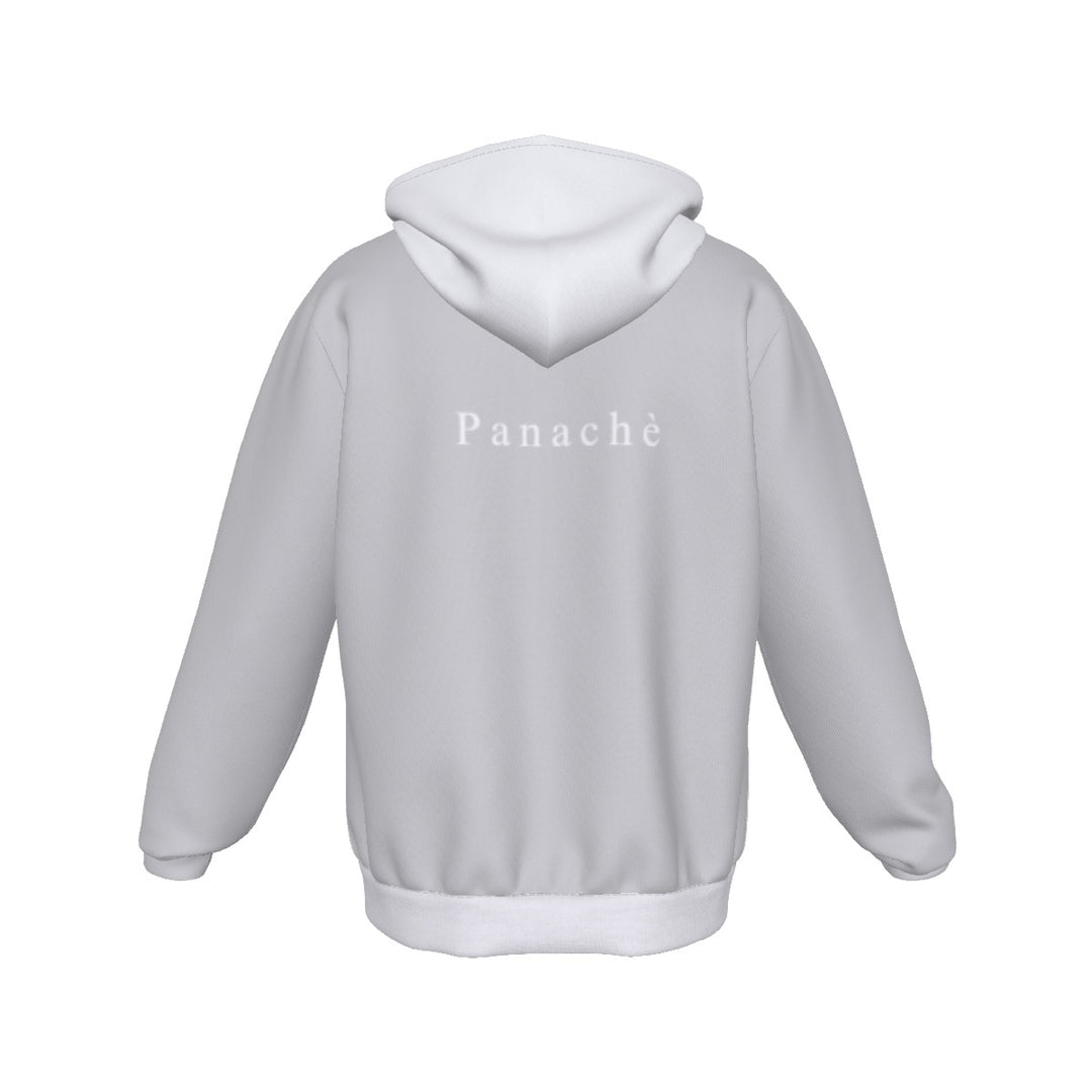 Thick Zipper Hoodie with Double Sides Design Hoods