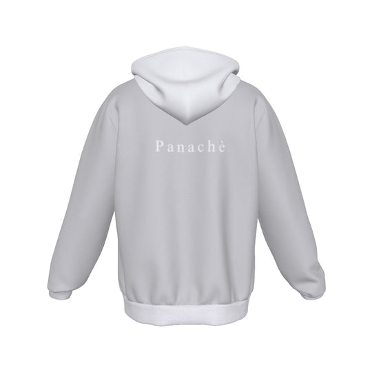 Thick Zipper Hoodie with Double Sides Design Hoods