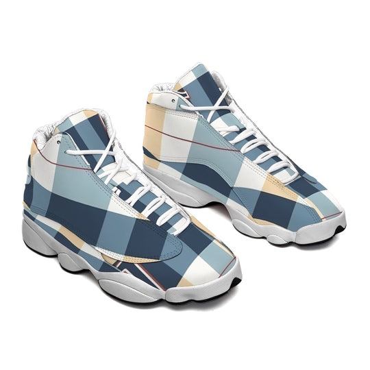 Curved Basketball Shoes With Thick Soles