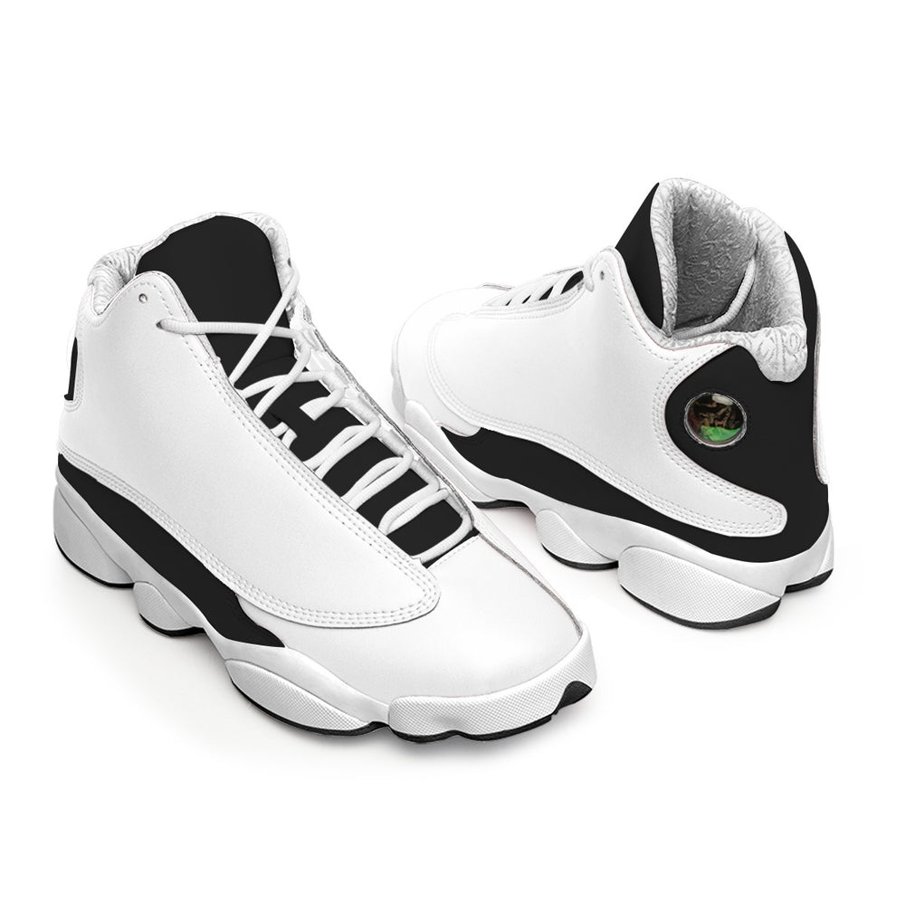 Curved Basketball Shoes With Thick Soles