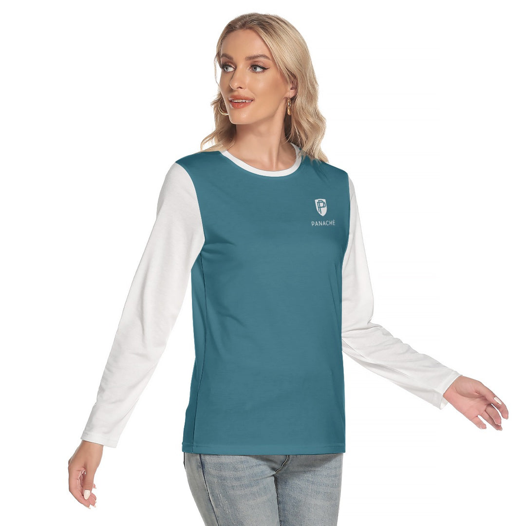 Women's Round neck Long Sleeve T-shirt