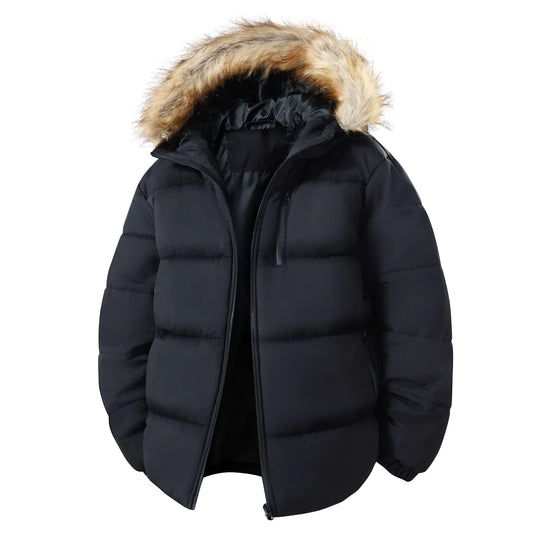 Plus Size Fur Jacket