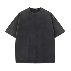 Men's Acid Washed Vintage Streetwear T Shirt