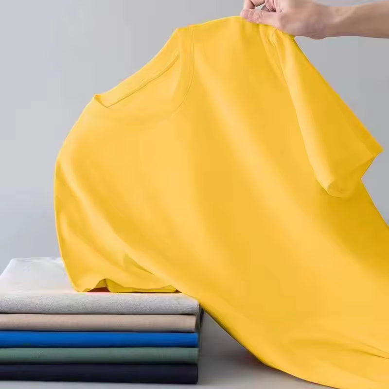 Unisex Color Short-sleeved T-shirt 100% Milk Fiber