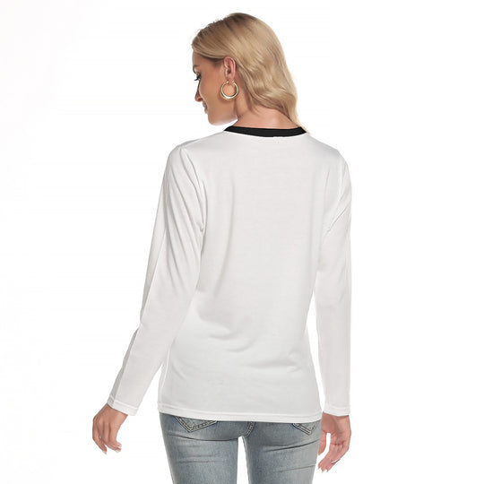 Women's Round-neck Long Sleeve T-shirt