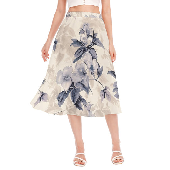 Women's Long Section Chiffon Skirt