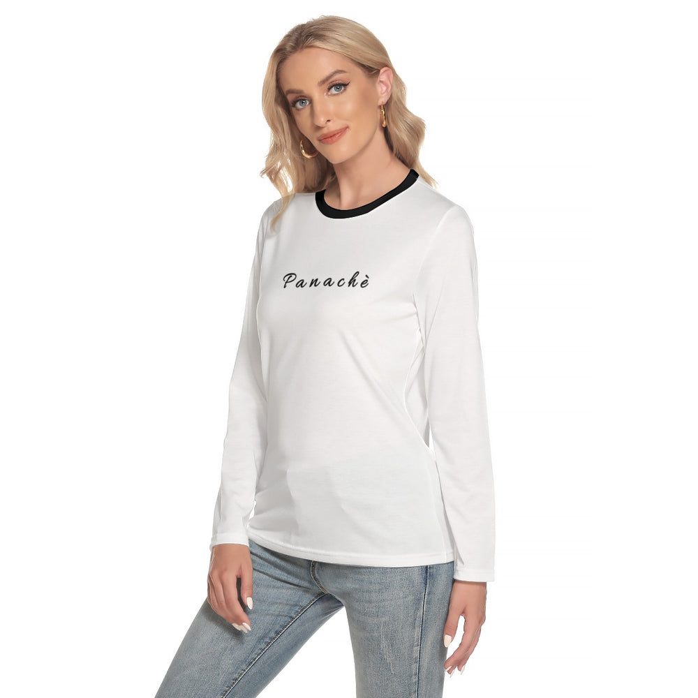 Women's Round-neck Long Sleeve T-shirt