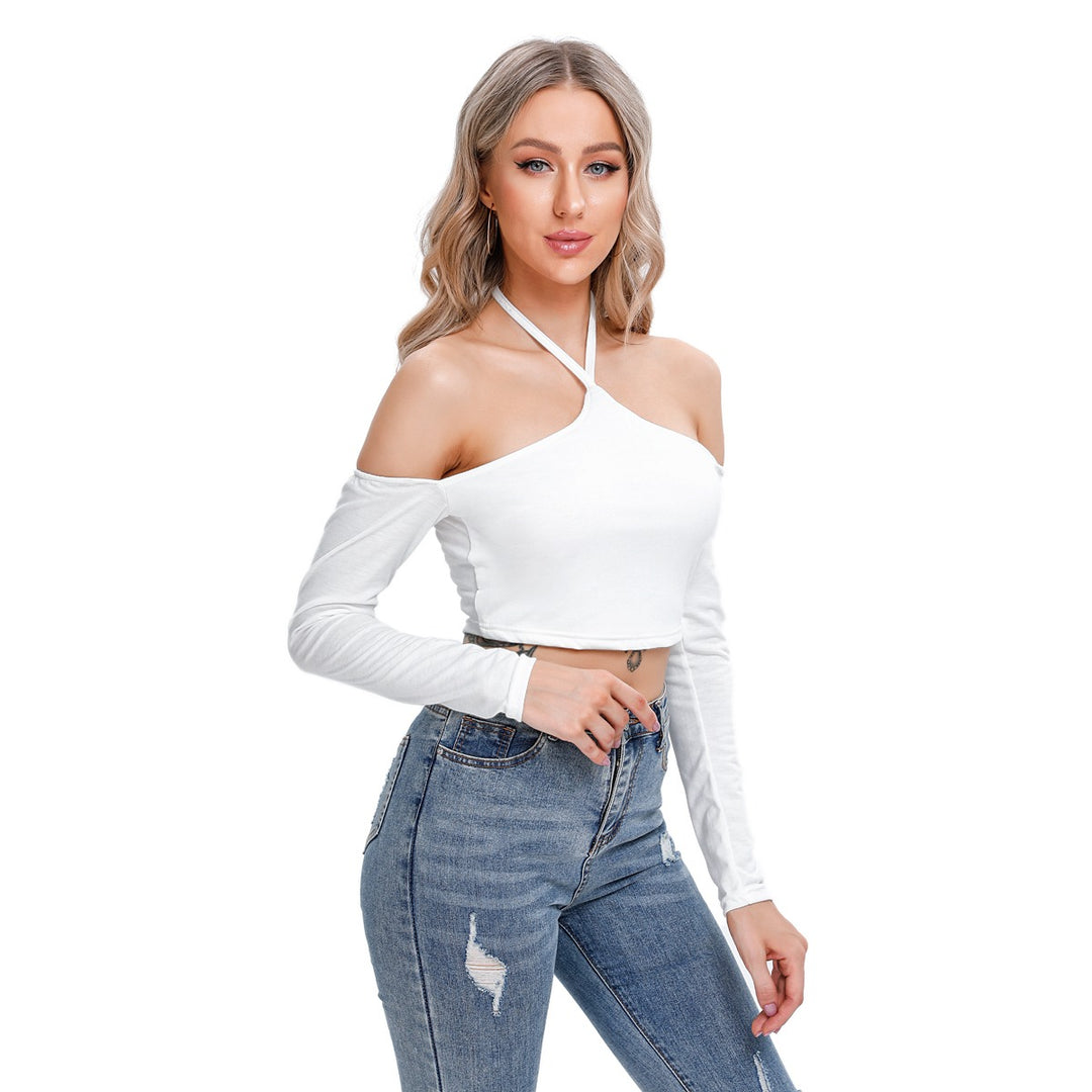 Women's Halter Lace-up Top