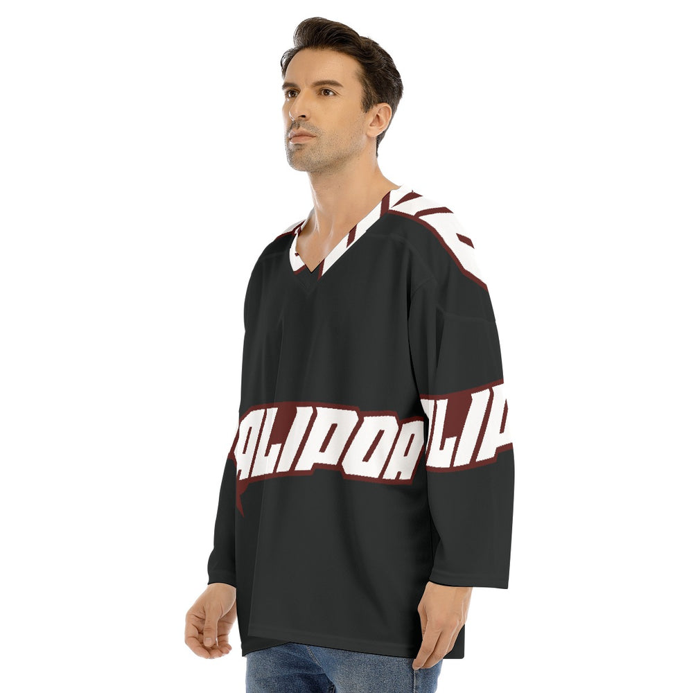 Men's V-neck Ice Hockey Jersey