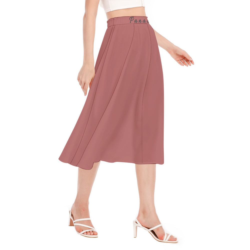 Women's Long Section Chiffon Skirt