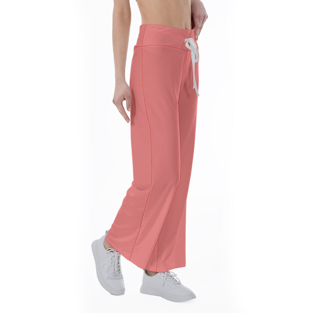 Women's High-waisted Straight-leg Trousers