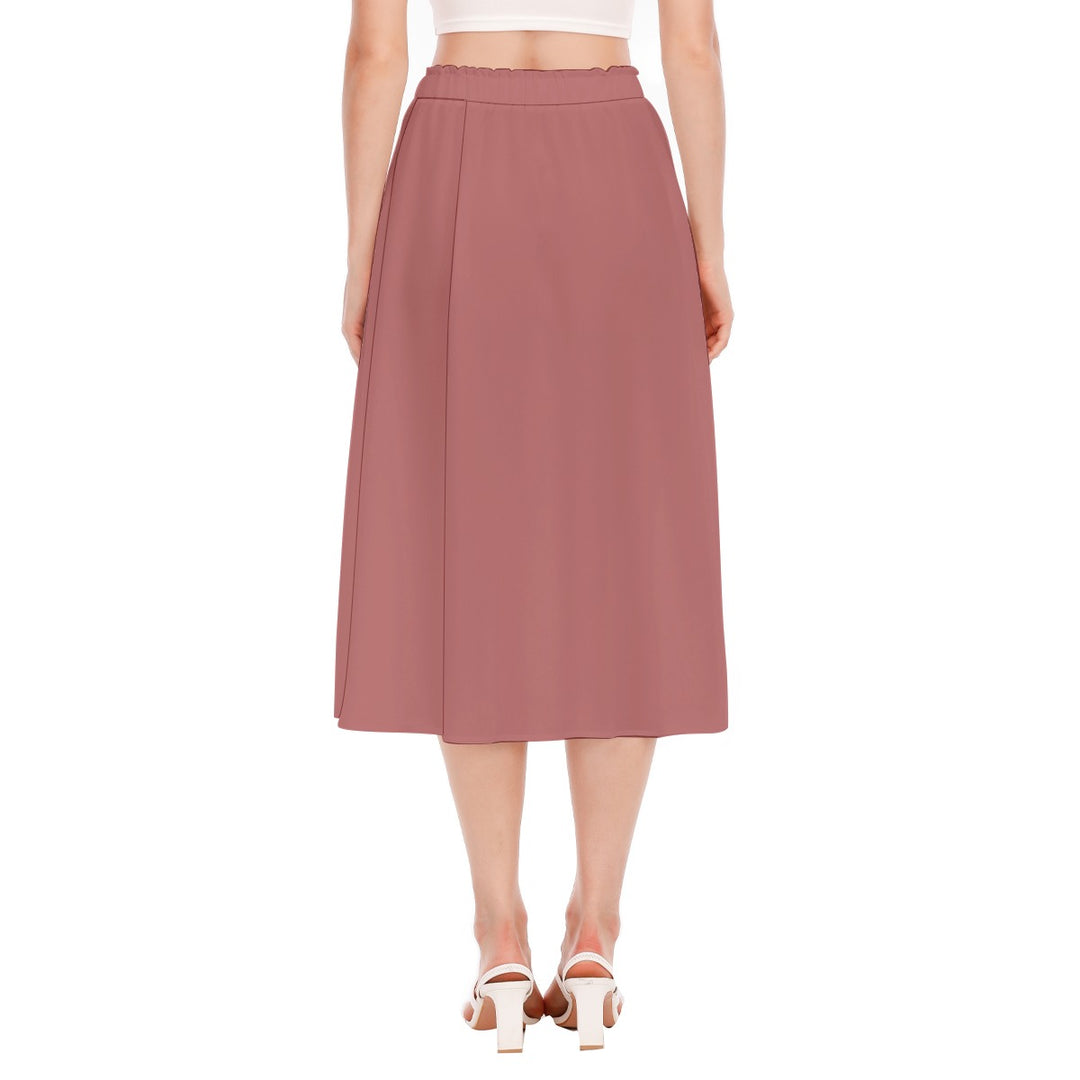 Women's Long Section Chiffon Skirt