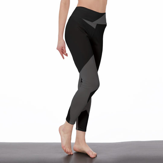 Women's High Waist Leggings | Side Stitch Closure