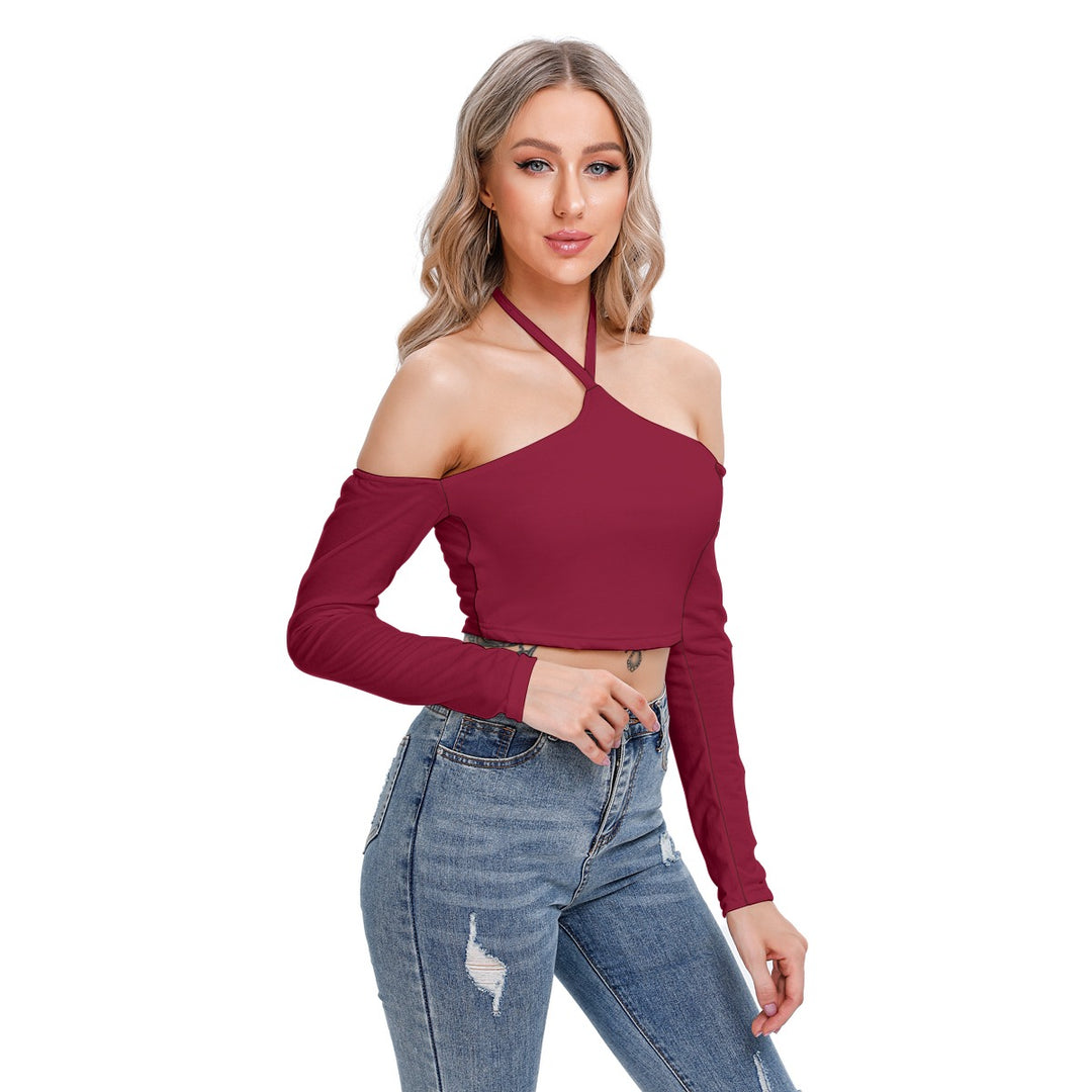 Women's Halter Lace-up Top