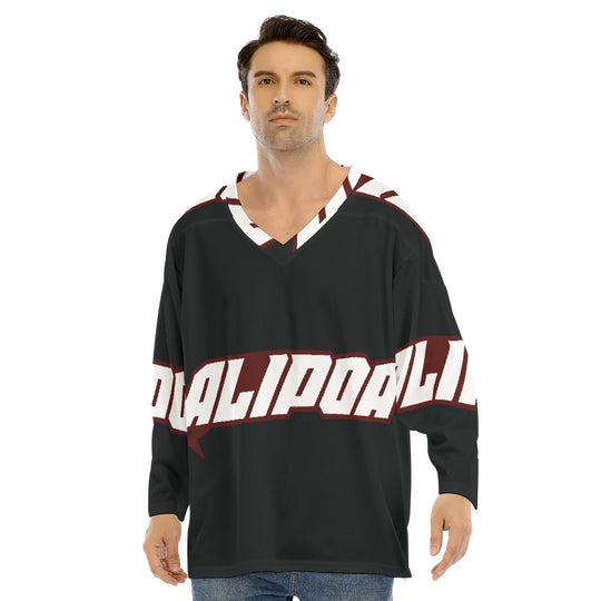 Men's V-neck Ice Hockey Jersey