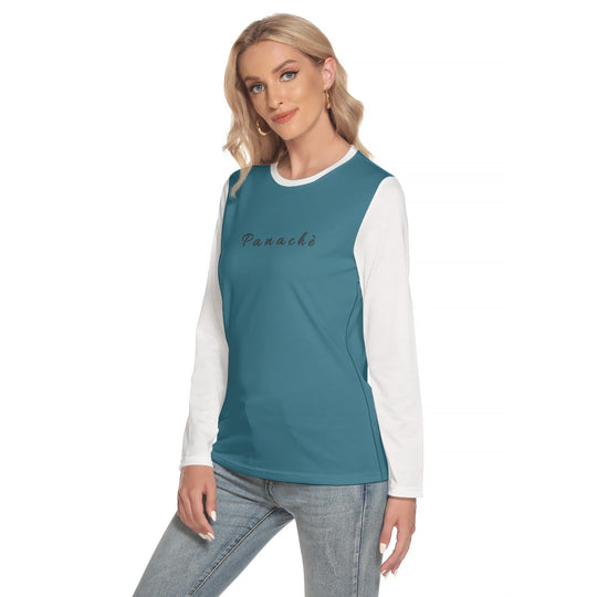 Women's Round-neck Long Sleeve T-shirt