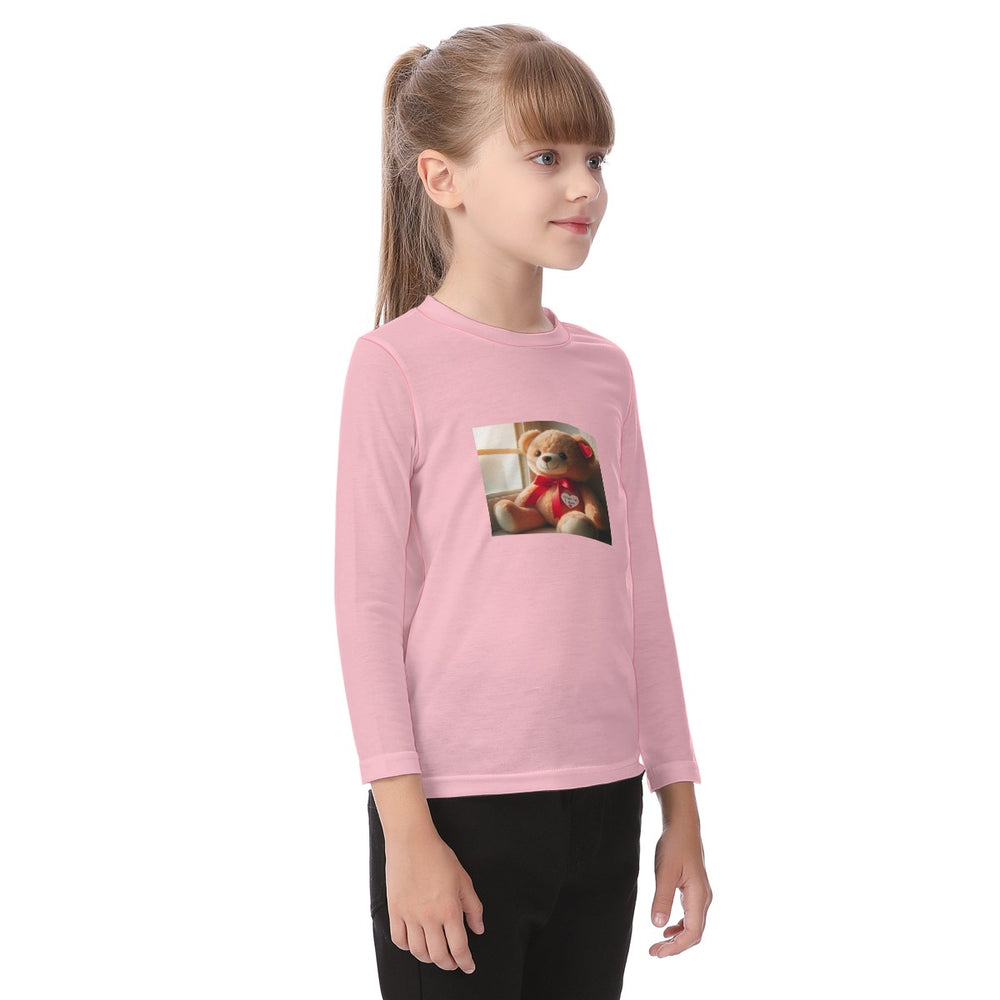 Kid's Round-Neck Long Sleeve T-shirt