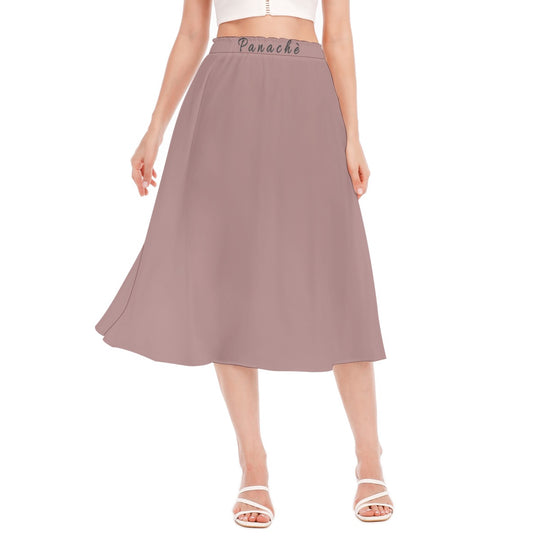 Women's Long Section Chiffon Skirt