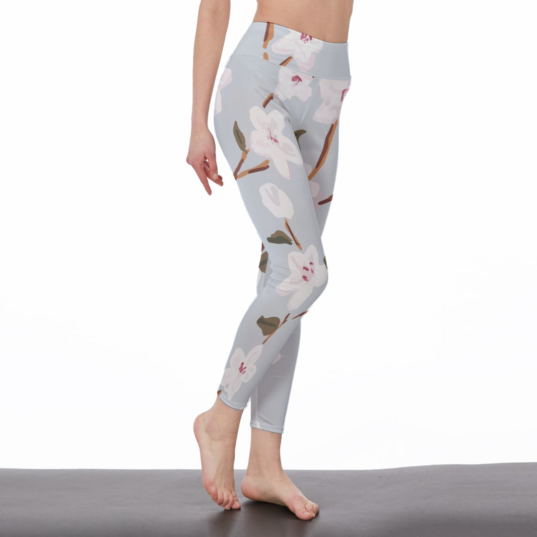 Women's High Waist Leggings | Side Stitch Closure