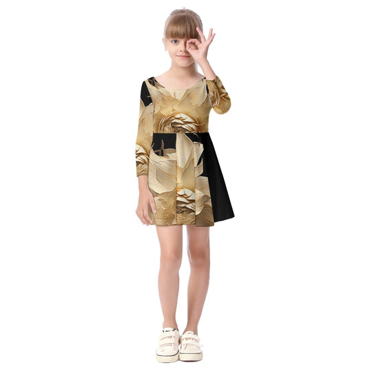 Kid's Long Sleeve Dress