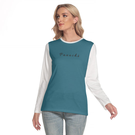 Women's Round-neck Long Sleeve T-shirt