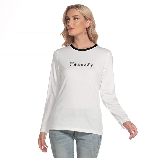 Women's Round-neck Long Sleeve T-shirt