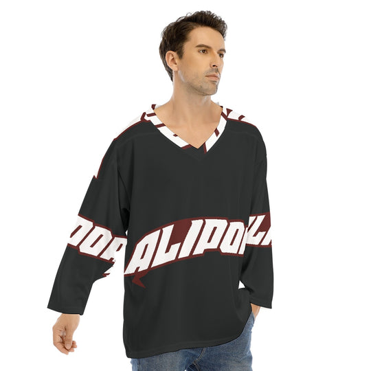 Men's V-neck Ice Hockey Jersey