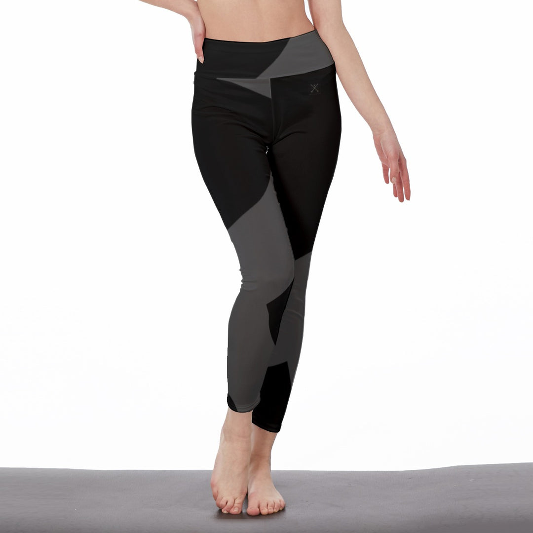 Women's High Waist Leggings | Side Stitch Closure