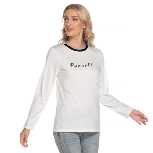 Women's Round-neck Long Sleeve T-shirt