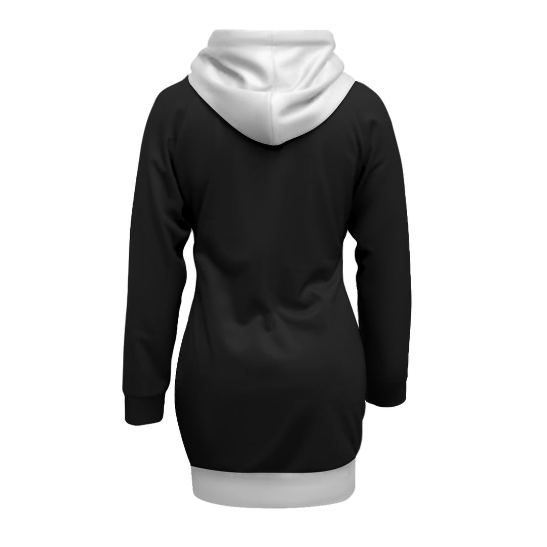 Women's Pullover Hoodie With Raglan Sleeve