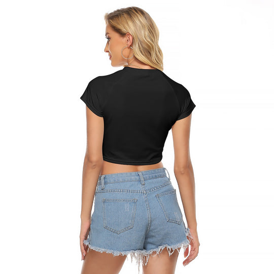 Women's Raglan Cropped T-shirt