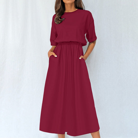 Women's Elastic Waist Dress