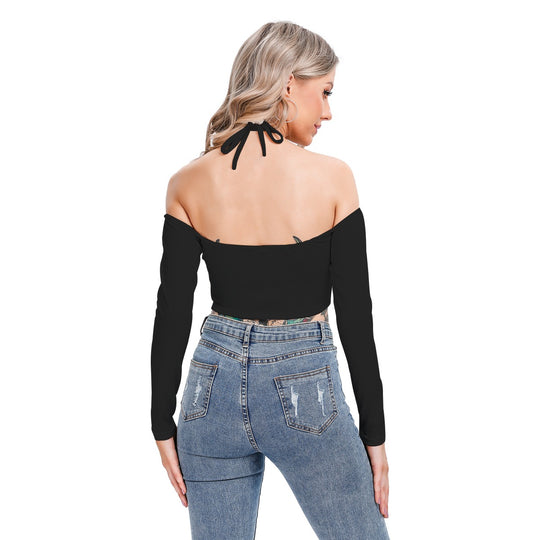 Women's Halter Lace-up Top