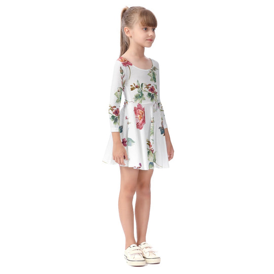 Kid's Long Sleeve Dress