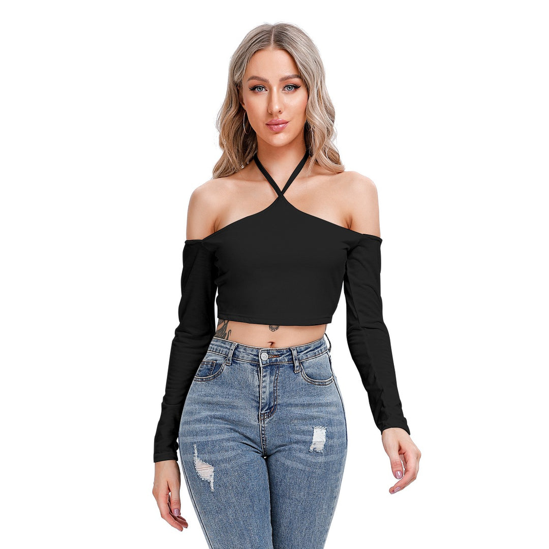 Women's Halter Lace-up Top