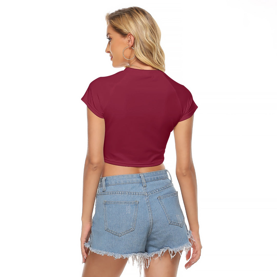 Women's Raglan Cropped T-shirt