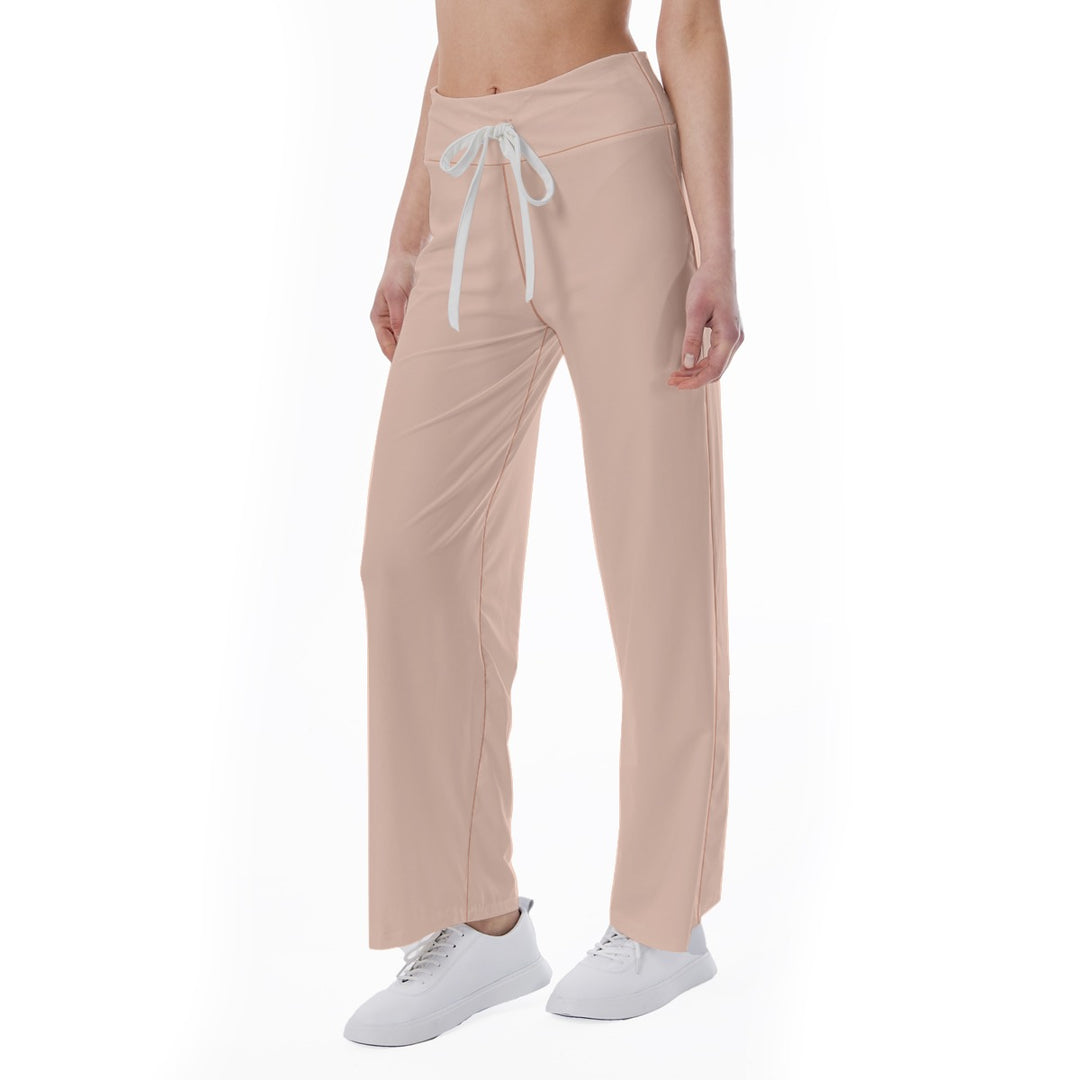 Women's High-waisted Straight-leg Trousers