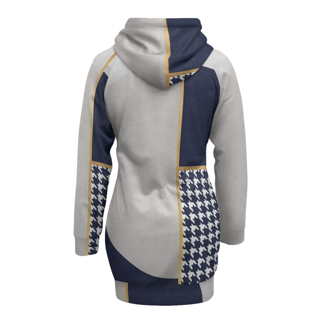 Women's Pullover Hoodie With Raglan Sleeve