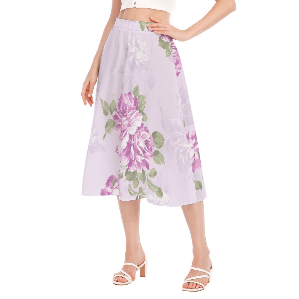 Women's Long Section Chiffon Skirt