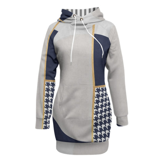 Women's Pullover Hoodie With Raglan Sleeve