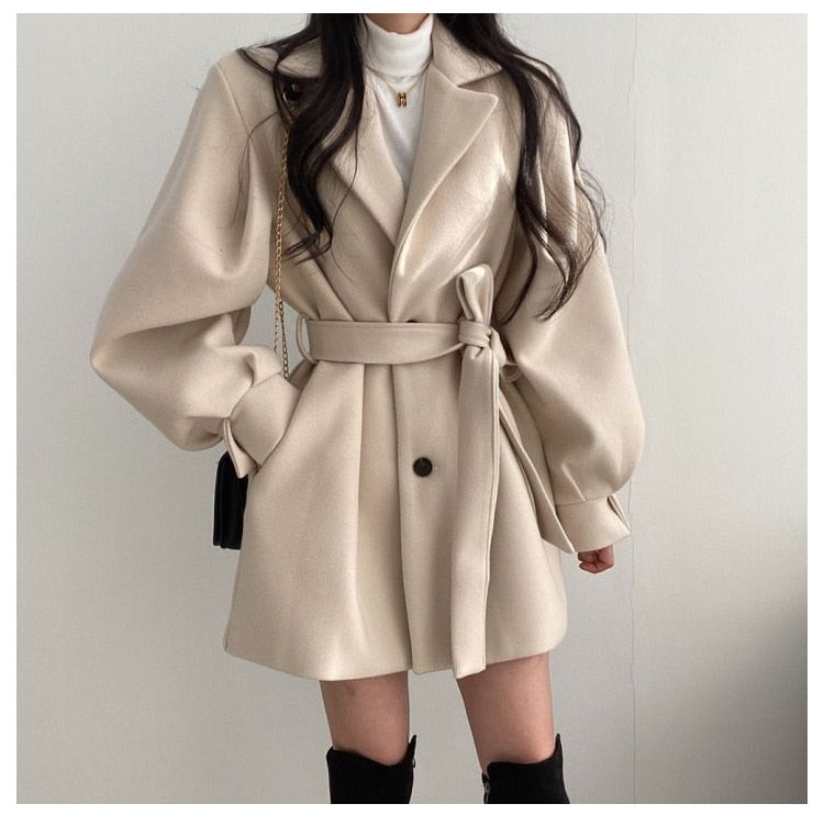 Woolen Trench Coat / Jacket / Blazer